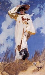 <i>A Gust of Wind</i> (1887) by John Singer Sargent
