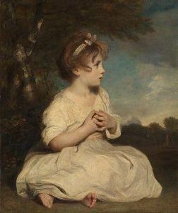 One of Reynolds <i>fancy pictures</i>, <i>The Age of Innocence</i> (c.1788)