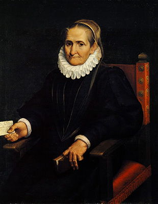 Self-portrait aged 78 (1610)