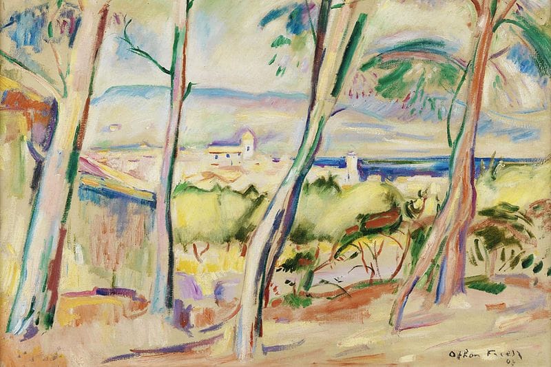 Othon Friesz: Paysage à La Ciotat (1907)