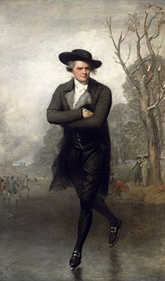 Gilbert Stuart: The Skater (Portrait of William Grant) (1782)