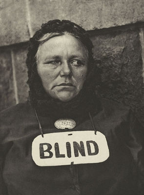 Blind Woman, New York (1916)