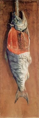 Takahashi Yuichi: Salmon (c.1877)